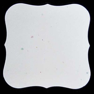 Stardust White Greeting CARD<br>A-2, Scored