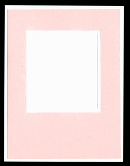 A-2 Window Overlay Kit<br>Square OR Oval Window Available<br>White/Pink Lemonade