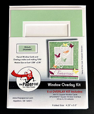 A-2 Window Overlay Kit<br>Square OR Oval Window Available<br>White/Spearmint