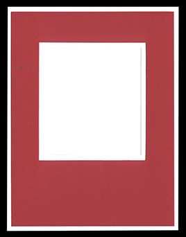 A-2 Window Overlay Kit<br>Square OR Oval Window Available<br>White/Wild Cherry