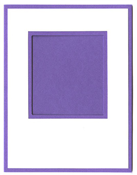 A-2 Window Overlay Kit<br>Square OR Oval Window Available<br>Grape Jelly/White