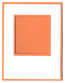 A-2 Window Overlay Kit<br>Square OR Oval Window Available<br>Orange Fizz/White