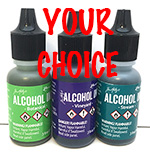 Alcohol Inks<br>Set of 3 - YOUR CHOICE