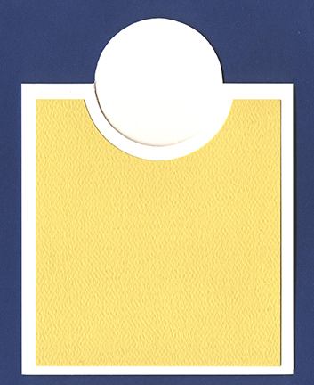Bib Card Overlay Kit - 10 ct<br>Cream/Via Sunflower
