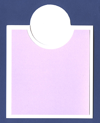 Bib Card Overlay Kit - 10 ct<br>White/Grapesicle