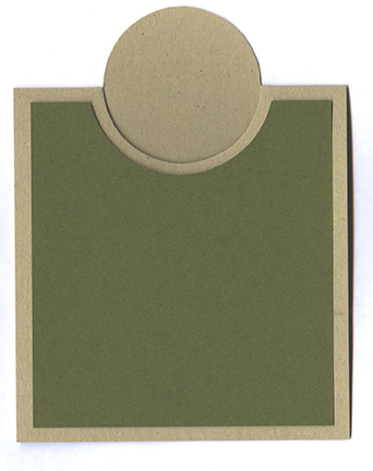 Bib Card Overlay Kit - 10 ct<br>Fossil/Jellybean Green