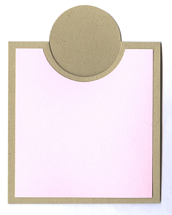 Bib Card Overlay Kit - 10 ct<br>Fossil/Pink Lemonade