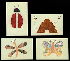 Beautiful Bugs Variety <br>Quilt-A-Card