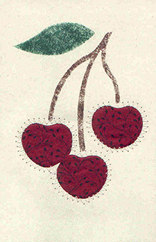 Cherries <br>Quilt-A-Card