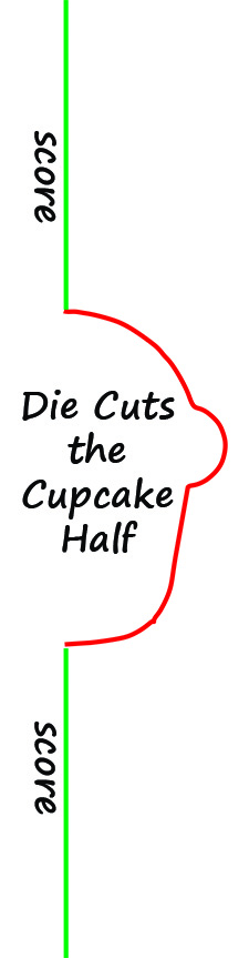 Cupcake<br>Card Making Die