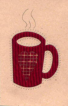 Folk Art Mug <br>Quilt-A-Card