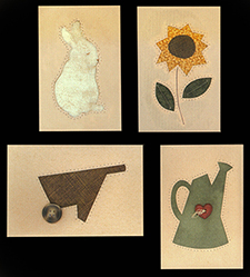 Folk Art Spring Variety <br>Quilt-A-Card