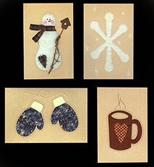 Folk Art Winter Variety <br>Quilt-A-Card