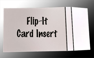 Flip-It Card INSERT, 25 ct