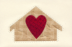 Harbor House - House w/Heart <br>Quilt-A-Card