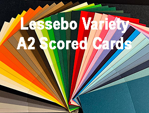 Lessebo Variety<br>A2 Scored Cards, 80 ct (2 ea of 40)