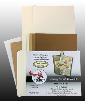 Cream & Tans<br>Library Pocket Book Kit