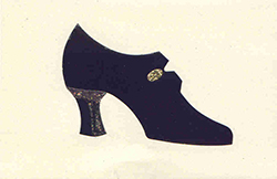 Lady's Shoe <br>Quilt-A-Card