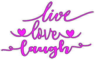 Live Love Laugh<br>Word Die Set