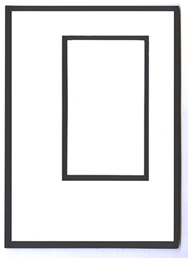 Black/White Window Overlay Kit <br>5 ct Mid-Size Kit