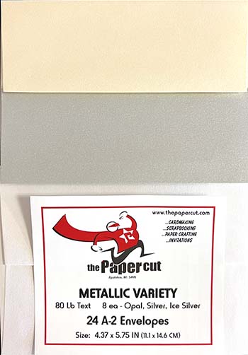 Metallic Variety<br>A-2 Envelope