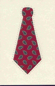 Necktie <br>Quilt-A-Card