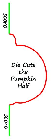 Pumpkin Card Making Die