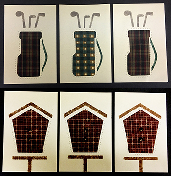 Pre-made Quilt-A-Cards<br>Handmade Set#11