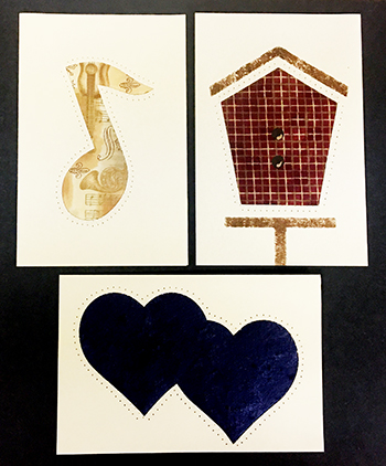 Pre-made Quilt-A-Cards<br>Handmade Set#4