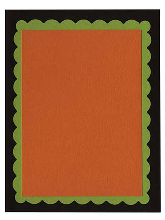Scallop A-2 Double Layered Card Kit (A) - 5 ct<br>Hot Fudge/Sour Apple/Orange Fizz