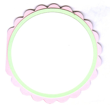 Circle Layered Card Kit - 5 ct<br>Pink Lemonade/Spearmint/White
