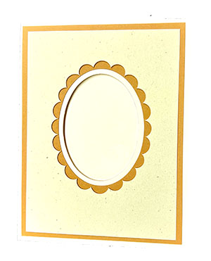 Scallop Oval Dbl Window Overlay Kit<br>Cream/Blonde/Milkweed