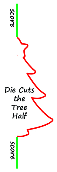 Tree Card Making Die