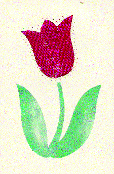 Tulip <br>Quilt-A-Card