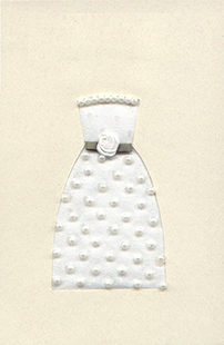 Wedding Gown <br>Quilt-A-Card