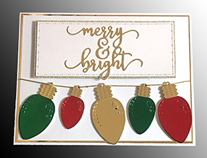 Traditional Lights<br>Christmas Card Kit