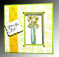 Square Card Overlay Kit<br>Sample Card Only - NOT FOR SALE