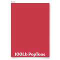 PopTone Red Hot 100 Lb Cardstock