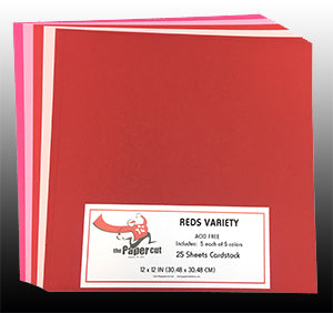 Reds Variety, 12 x 12, 25 ct