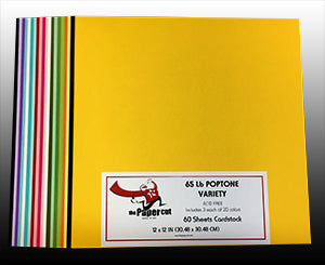 65 Lb PopTone Variety, 12 x 12, 60 ct