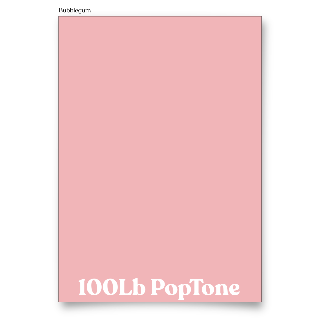 PopTone Bubblegum 100 Lb Cardstock