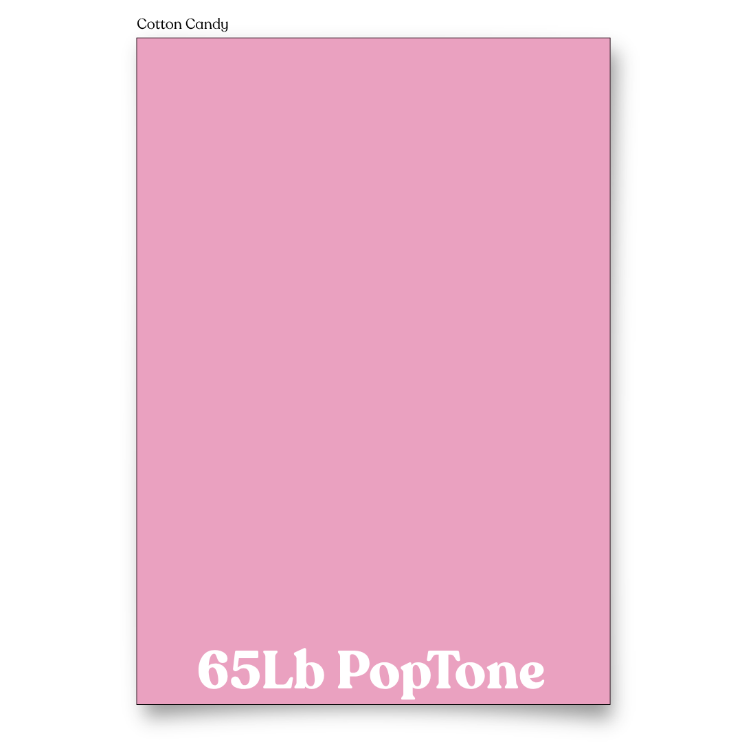 PopTone Cotton Candy 65 Lb Cardstock