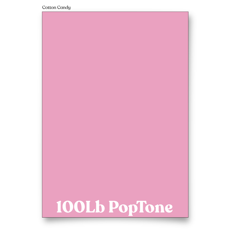 PopTone Cotton Candy 100 Lb Cardstock