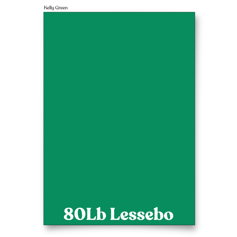 Kelly Green 80 Lb Smooth Lessebo