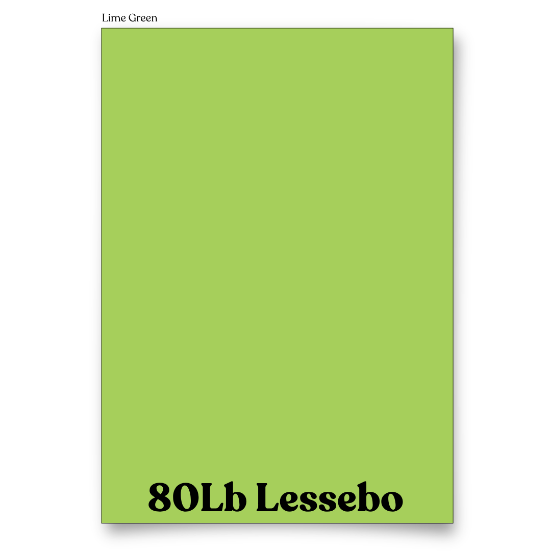 Lime Green (prev Strong Lime) 80 Lb Smooth Lessebo