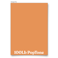 PopTone Orange Fizz 100 Lb Cardstock