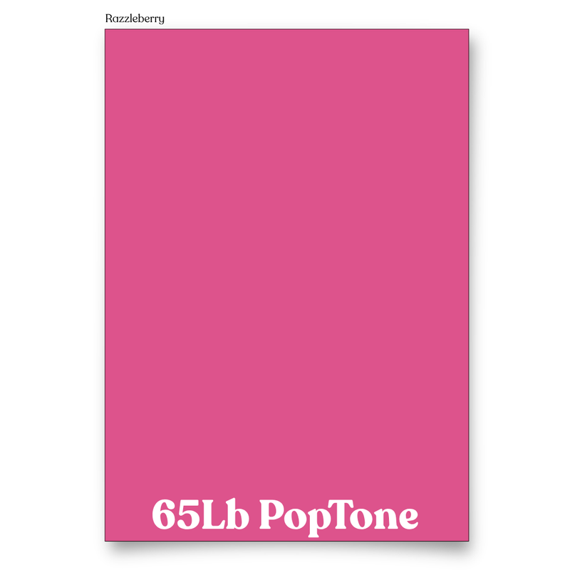 PopTone Razzleberry 65 Lb Cardstock