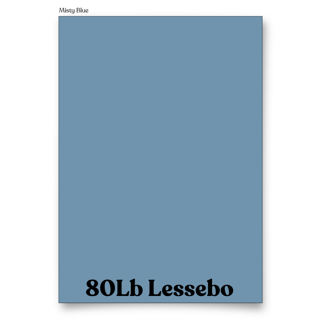 Misty Blue 80 Lb Smooth Lessebo