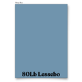 Misty Blue 80 Lb Smooth Lessebo