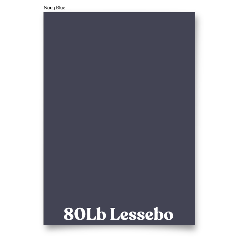 Navy Blue 80 Lb Smooth Lessebo